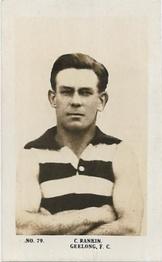 1923 Magpie Portraits of Our Leading Footballers #79 Cliff Rankin Front